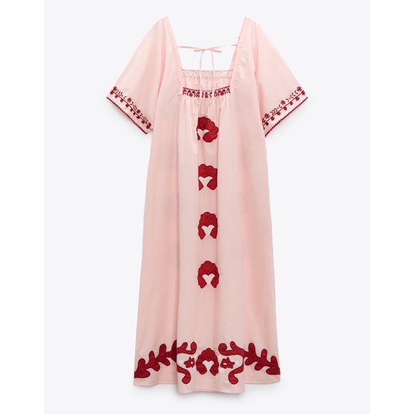 LAST 1!🔥ZARA LIMITED EDITION EMBROIDERED DRESS - Picture 13 of 14